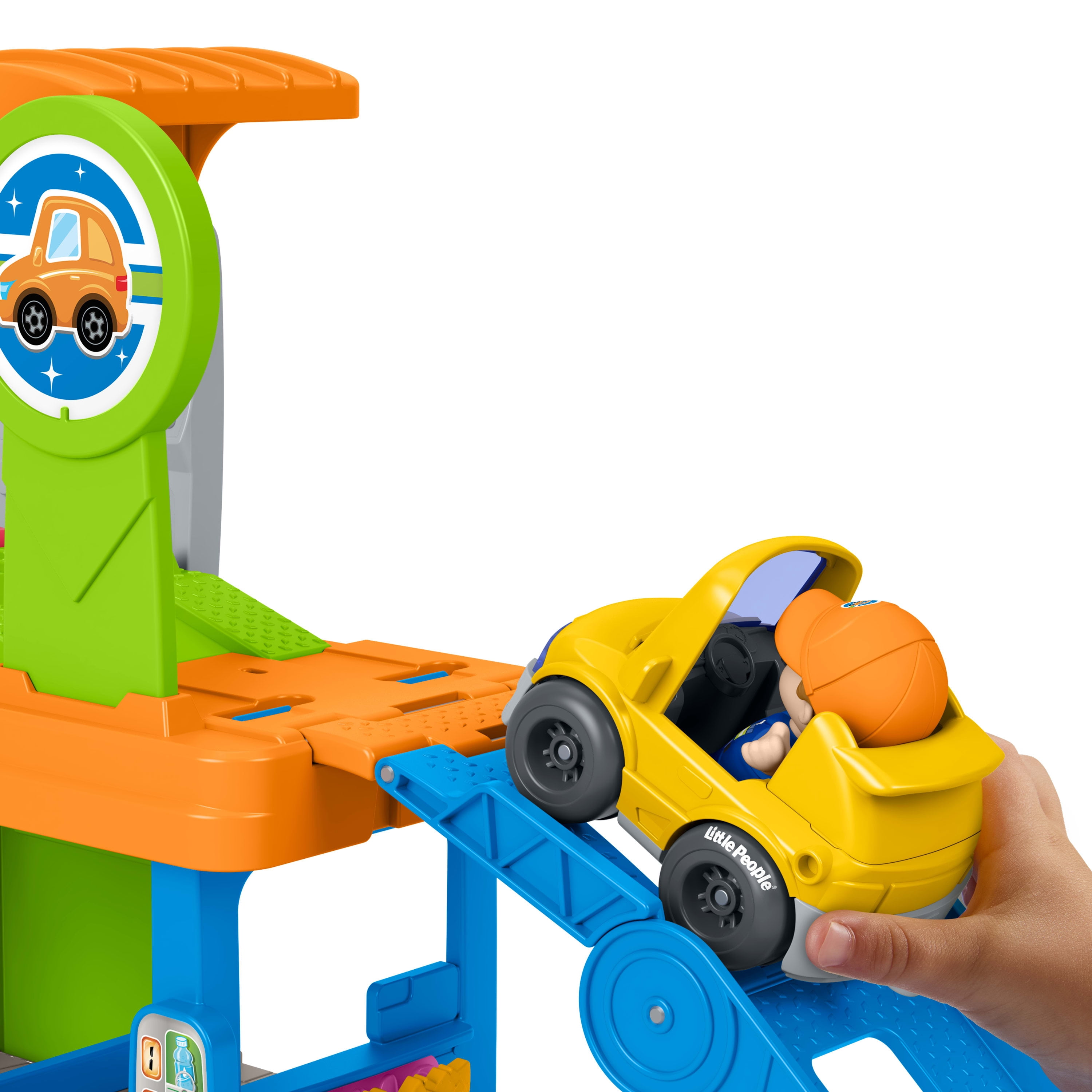 Fisher-Price-La Station de Lavage Rigolote Little People dès 1 an