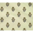 thumbnail image 4 of oneOone Cotton Flex Fabric Leaves & Floral Block Printed Craft Fabric BTY 40 Inch Wide, 4 of 5