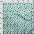 thumbnail image 3 of oneOone Polyester Spandex Turquoise Green Fabric Medical Sewing Craft Projects Fabric Prints By Yard 56 Inch Wide, 3 of 4
