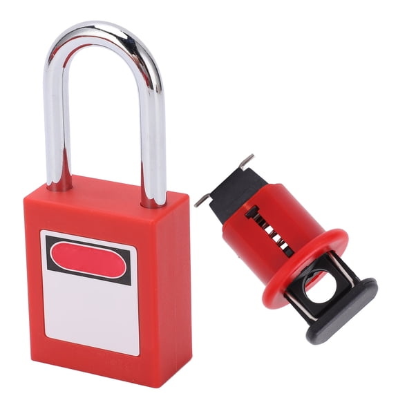 Safety Circuit Breaker Lock, Rustproof High Strength Multipurpose Miniature Circuit Breaker Lockout Device Sturdy Easy Installation Practical for Industry MPCO+38mm