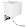 thumbnail image 2 of YLSHRF LED Wall Light Iron Cloth Modern USB Bedside Reading Indoor Lighting, 2 of 8