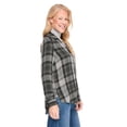 thumbnail image 3 of Iyla Women's Plaid Button-Up Shirt, 3 of 5
