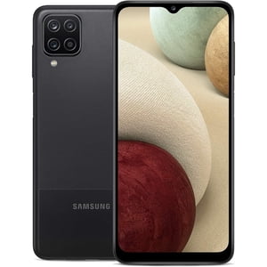 Samsung Galaxy A12 4G - 32GB – noir – 48MP Quad Arrière & 8MP Caméra avant - Smartphone entièrement déverrouillé - Excellent état