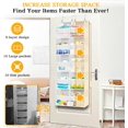 thumbnail image 3 of Over the Door Organizer s Extra Large Behind Door Storage of Compartments lbs Weight Capacity Over Door Organizer Door Hanging Organizer for Closet Diaper Organizer Room, 3 of 7