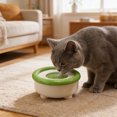 thumbnail image 1 of Dvkptbk water bowl Automatic Floating Water Bowl for Cats and Dogs Gentle on Pet Beard Foolproof To Clean Disclose Proof Suitable for Small To Medium Sized Pet, 1 of 6