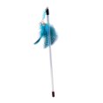 thumbnail image 3 of Tachiuwa Cat Feather Toy Funny Exercise Toy Cat Teaser Stick for Kitten Cats Exercise Blue, 3 of 9