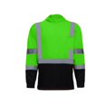 thumbnail image 2 of Radyan Maximum Visibility Reflective Safety Hoodie, 2-Tones - 12 Pack, 100% Polyester, Size: Adult, 2 of 4
