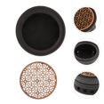 thumbnail image 4 of 1Pc Japanese Style Ceramic Teapot Warmer Household Tea Heating Tool (Black), 4 of 5