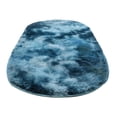 thumbnail image 2 of Hxlamzoo Fluffy Oval Area Rug, Soft Tie Dye Rug, Shaggy Colorful Rug, for Bedroom, Living Room, Teen Dorm, Baby Nursery, 11 Colors & 3 Sizes, 2 of 6