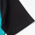 thumbnail image 4 of Kaemgyyd Men's Casual Henley Shirts Stylish Color Block Short Sleeve Summer Tops Lightweight Button Crew Neck Pullover Basic Tees, 4 of 6