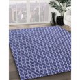 thumbnail image 3 of Ahgly Tapis Rectangulaire Lavable en Machine Intérieur Transitionnel Violet Pervenche Profond, 3 Pieds x 5 Pieds, 3 of 7