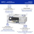 thumbnail image 3 of BROTHER THE BROTHER INKVESTMENT MFC-J4355DW WIRELESS COLOUR INKJET ALL-IN-ONE PR, 3 of 8