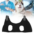 thumbnail image 4 of Pet Grooming Sling, Pet Grooming Hammock Breathable Polyester  For  Teeth For Bathing Washing Black S, 4 of 8
