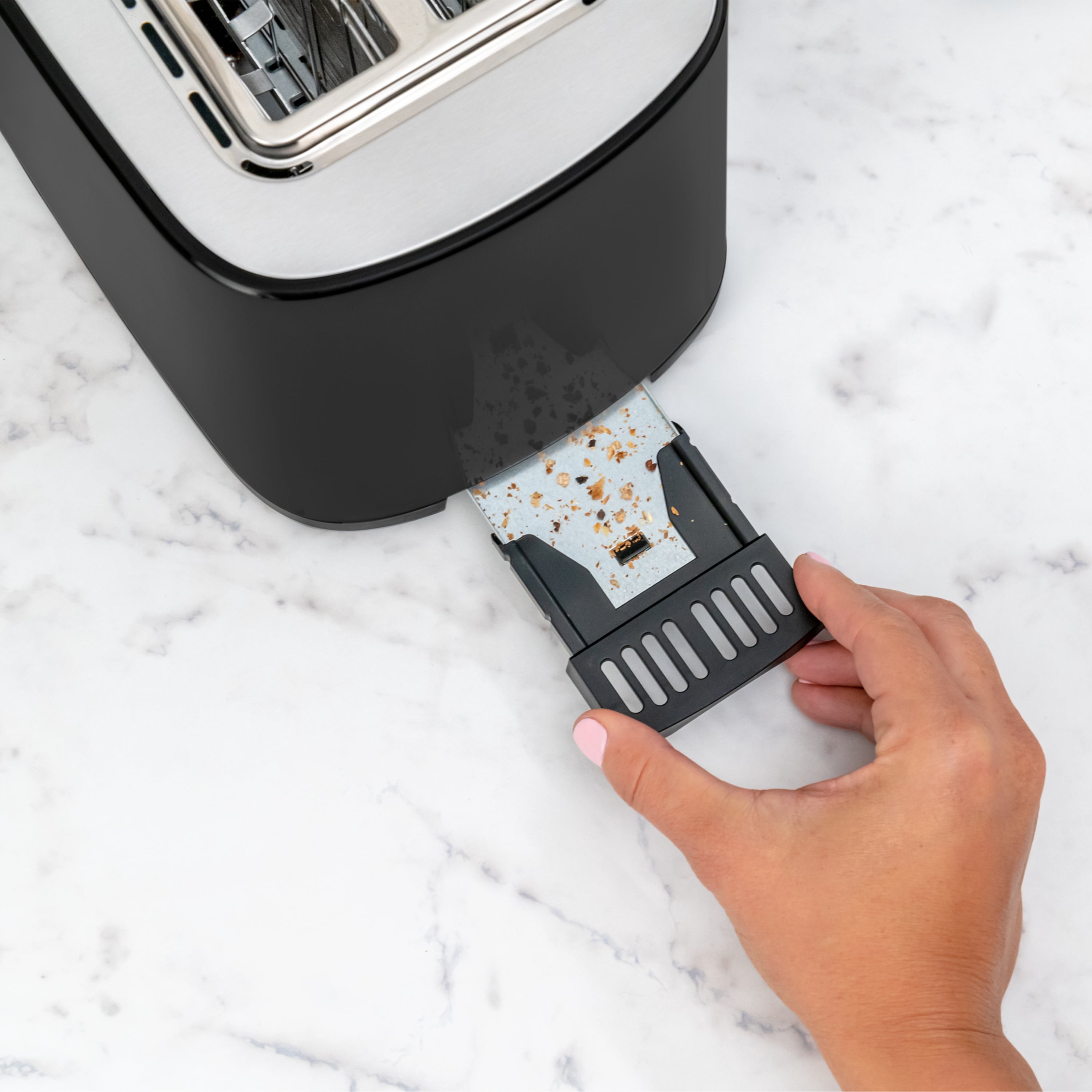 Grille-pain à écran tactile 2 fentes Oster avec commandes numériques