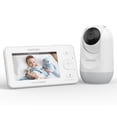 thumbnail image 1 of Momcozy 4.3" HD Baby Monitor with Camera and Audio Split Screen, 1 of 5