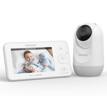 Momcozy Baby Monitor 4.3" HD avec caméra et écran partagé audio