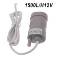 thumbnail image 4 of Submersible Pump 12V 1500L/H Pump 12 Volt Water Pump for Caravan Camping Garden, 4 of 10