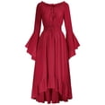 thumbnail image 1 of UPPADA Liquidation Robes d'Invitée de Mariage à Manches Évasées pour Femmes Robe de Cocktail Chic Robes de Bal d'Hiver Robes de Cocktail Formelles Robes à Fleurs pour Femmes, 1 of 5