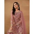 thumbnail image 4 of Custom Made Pakistani Heavy Embroidered Salwar Kamez Indian Kurti Set Sharara Suits For Eid, 4 of 5