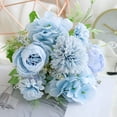 thumbnail image 1 of TopLLC Simulated Bouquet Of Home Decoration Flowers Simulated Rose Bouquet Of Small Handlebars Of Roses, 1 of 3