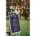 thumbnail image 4 of Darling Souvenir MADE WITH LOVE PersonalizedWelcomeBirthdaySignFlowers With Wood Panel,Large Decorative Poster For Birthday Party, Celebrations- 18x12, 4 of 5