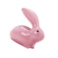 thumbnail image 4 of Baohd Miniature Ceramic Bunny Figurine Statues Animal Ornament for Decor Pink, 4 of 9