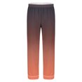 thumbnail image 4 of cllios Mens Long Sleeve Pajamas Sets Gradient Print Loungewear Ultra Soft Button Down Sleepwear 2 Pcs Pj Set with Pockets, 4 of 6