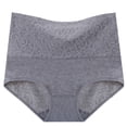 thumbnail image 4 of Plebaso Lot de 5 Culottes en Coton pour Femmes, Taille Haute, Extensibles, Culottes Couvrantes pour Dames, Tailles TP-6TG, 4 of 4