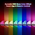 thumbnail image 2 of WINGOMART 16.4FT Neon Lights RGB LED Neon Rope Lights W/ Remote Control, Smart LED Neon Light Strip W/ smart APP LED Strip Lights waterproof for Indoors & Outdoors, 2 of 8