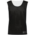 thumbnail image 1 of ASI 9717.420.XL Adulte Maille Réversible Pinnie Top&44; Noir et Blanc - Extra Large, 1 of 1