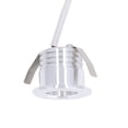 thumbnail image 1 of Mini LED Spotlights, 3W Aluminum Shell Recessed Jewelry Showcase Display Light Under Cabinet Lights for Kitchen, Shopping Malls, Roof, AC85-265V, 1 of 7