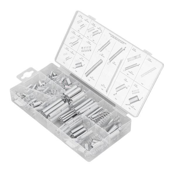 Extension Springs, High Strength 200Pcs Various Sizes Spring Assortment Durable  for Maintenance