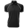 thumbnail image 1 of Finden & Hales Mens Piped Performance Sports Polo Shirt, 1 of 2