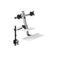 thumbnail image 4 of Bureau flottant ergonomique Rocelco avec bras et plateau pour écran, 4 of 5