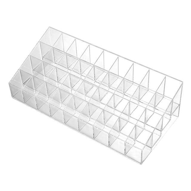Binwennn Drying Rack Dish Soap And Sponge Holder Kitchen Cover for Counter Space Versatile Acrylic Lipstick Organizer Clear Makeup Holder For Lipsticks Lip Gloss Clear Acrylic Lipstick