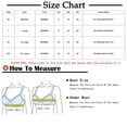 thumbnail image 2 of Saving Clearance 2025！Womens Plus Size Bras,,Woman Oversized Wireless Bra Front Button Push Up Underwear Bra, 2 of 4