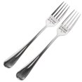 thumbnail image 1 of Shisuyan Ustensiles de Table Fourchettes en Acier Inoxydable Argent 2 Pcs Longueur 8.3 Po, 1 of 9