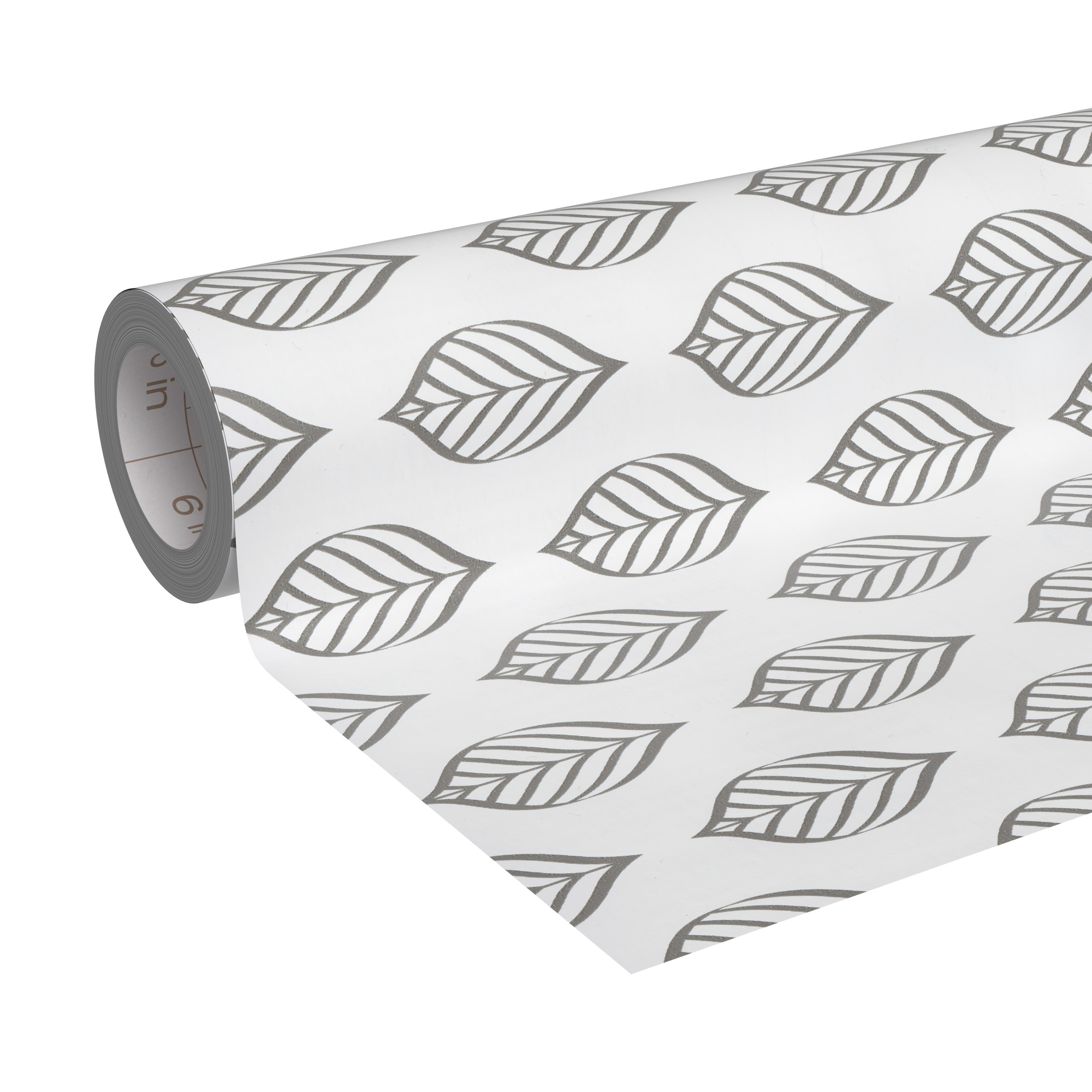 EasyLiner® Removeable Adhesive Shelf Liner - Gray Pin Feather, 20 in. x 20 ft.