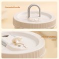 thumbnail image 2 of Office Portable Microwave Oven Thermal Insulation Washable Container Camping Lunch Box Traveling Detachable Food Storage Case Washable Container Blue Small, 2 of 9