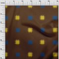 thumbnail image 2 of oneOone Viscose Jersey Fabric Small Motif Ikat Decor Fabric Printed BTY 60 Inch Wide, 2 of 5
