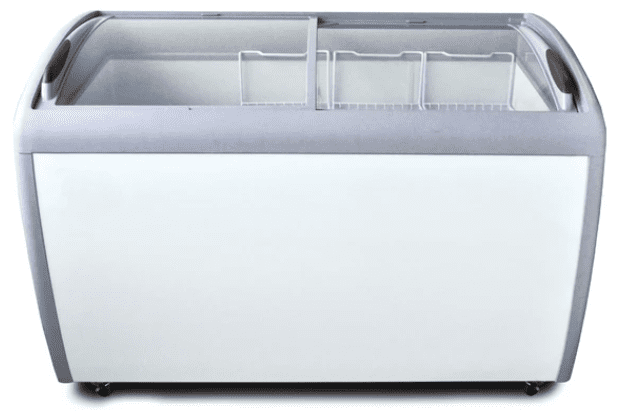 13 cu. Ft. Capacity Glass Top Novelty Ice Cream Freezer
