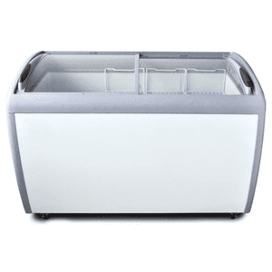 13 cu. Ft. Capacité verre haut de crème glacée de nouveauté