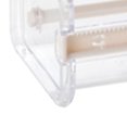 thumbnail image 2 of Washi Washi Tape Dispenser Cutter Transparent 2 Serrated Bars ABS Plastic Stackable Tape Holder Dispenser for Storage, 2 of 5