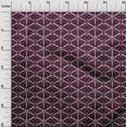thumbnail image 2 of oneOone Cotton Silk Fabric Geometric Kasuri Printed Craft Fabric BTY 42 Inch Wide, 2 of 4