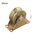 thumbnail image 1 of BTOER Track Pulley V Type Steel Cable Pulley For Ropes 1-8mm Cable Pulley With 2 Ball Bearing 30mm 50mm 60mm 80mm 95mm, 1 of 9