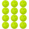 thumbnail image 1 of Romacci 12 Paquets 26 Trous Balles de Pickleball d'Intérieur pour Terrains Intérieurs, 1 of 7