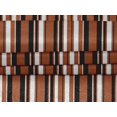 thumbnail image 4 of oneOone Velvet Rust Brown Fabric Stripes Sewing Craft Projects Fabric Prints By Yard 58 Inch Wide, 4 of 4