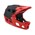 thumbnail image 2 of Helmet Riding Hat Shock Absorbing Teen Full Face Bike Helmet Red Black M, 2 of 9