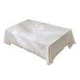 thumbnail image 1 of Outdoor Dining Table Tablecloth Wrinkle Table Cloth Kitchen Dining Room Decoration Fabric Table Cover for Holiday Party Dinner Multiple Sizes Available Table Cloths for Parties, 1 of 8
