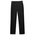 thumbnail image 2 of XDZJLR Pantalon Fille Robe Enfant Très Extensible avec Poches Mode Décontracté Bas Noir 13-14 Ans, 2 of 6